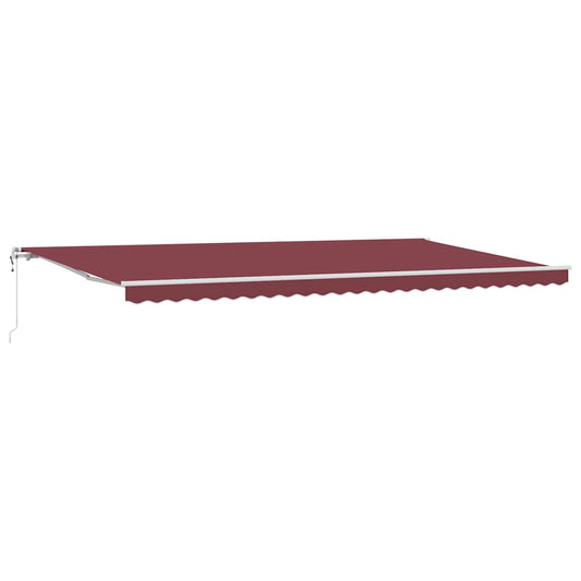Toldo Retráctil Automático Burdeos 600x300 Cm_0