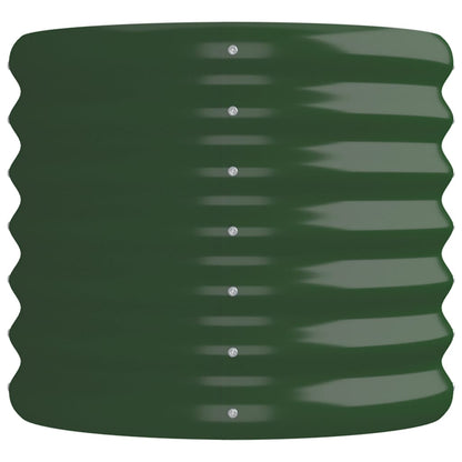 Jardinera De Acero Galvanizado Verde 152x40x36cm_3