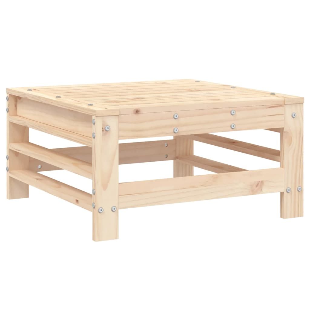 Vidaxl Juego De Muebles De Jardín 6 Piezas Madera Maciza De Pino_4