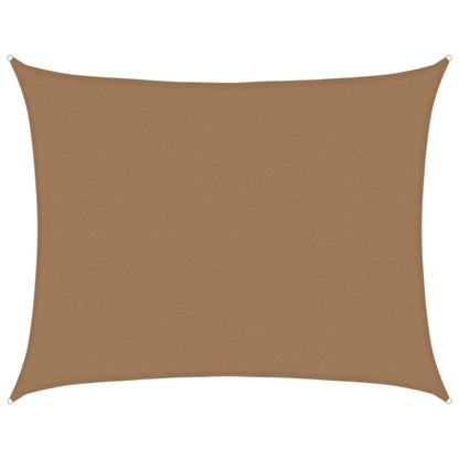 Toldo De Vela Hdpe Gris Taupe 160 G/m² 6x8 M_0