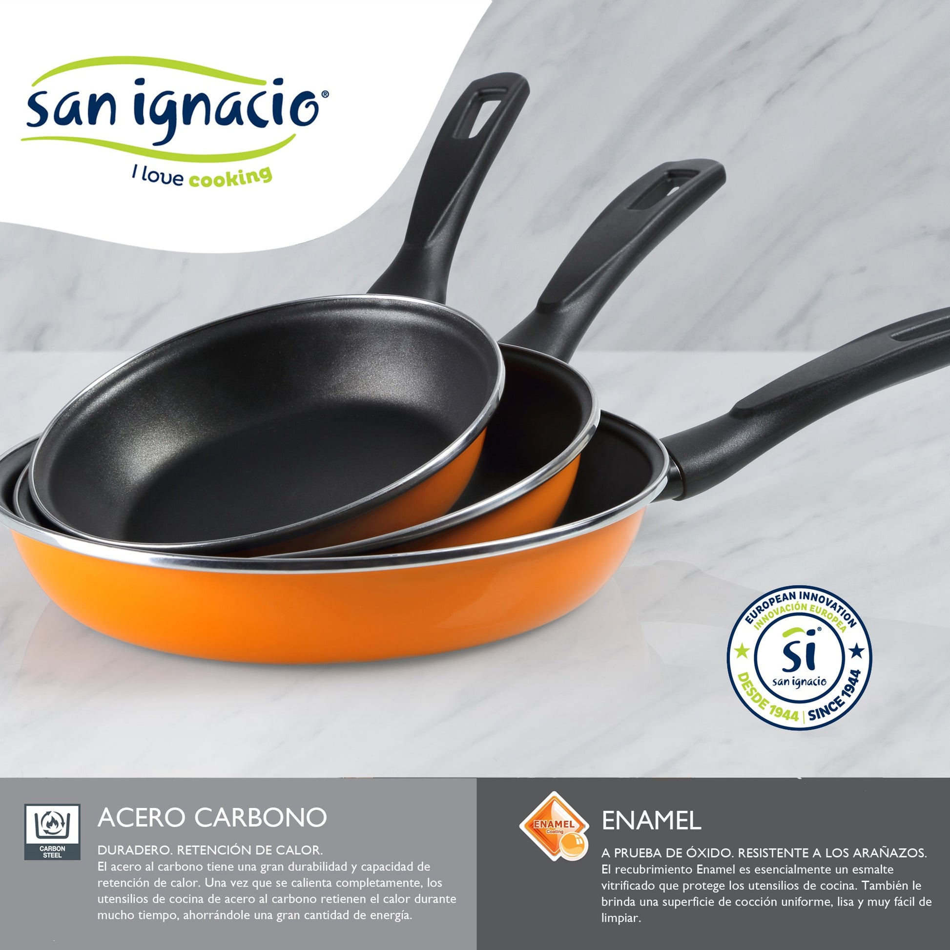 Sarten 26cm Acero Valencia