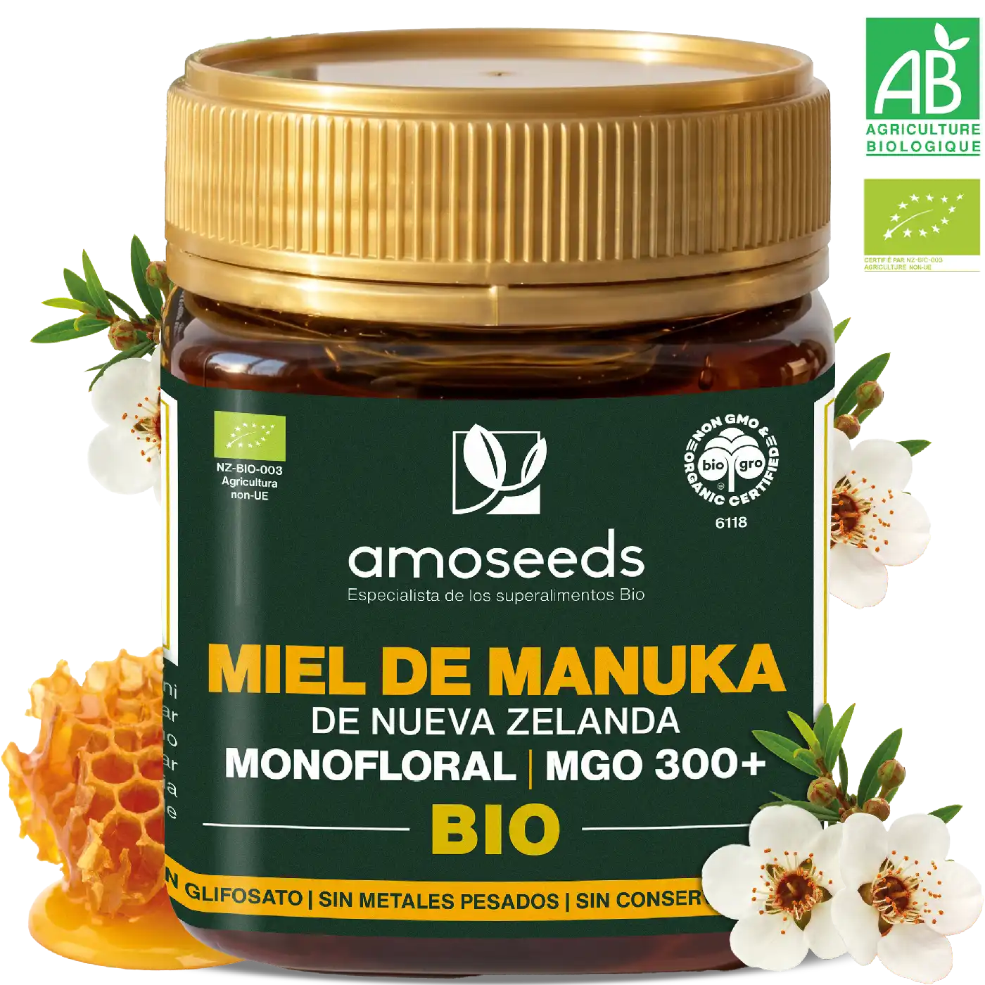 Miel De Manuka Bio 250g_0