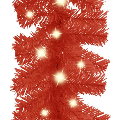 Vidaxl Guirnalda De Navidad Con Luces Led Rojo 5 M_3