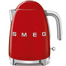 Hervidor De Agua Smeg Klf03rdeu  1,7 L Rojo 2400 W