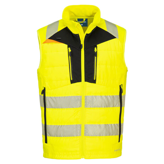 Chaleco Softshell Dx4 De Alta Visibilidad - Protección Y Estilo / M / Amarillo-negro_0