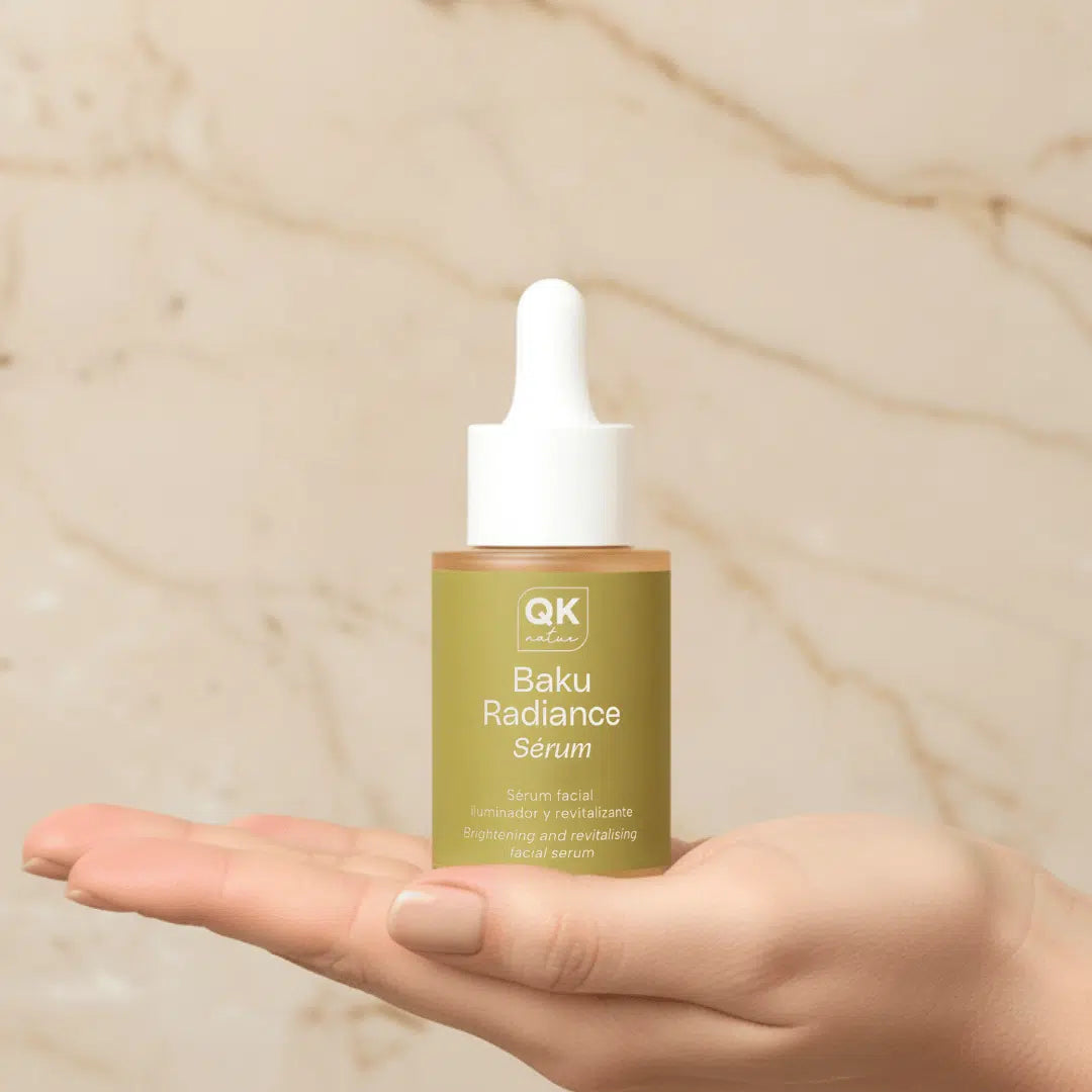 QKnatur - Sérum Facial Baku Radiance - Con Bakuchiol, Q10 Y Rosa Mosqueta - Mejora Elasticidad. Sin Perfume - 30 Ml._4