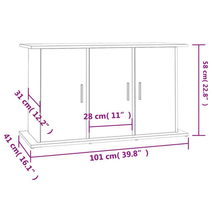 Vidaxl Soporte De Acuario Madera Ingeniería Roble Ahumado 101x41x58 Cm_2