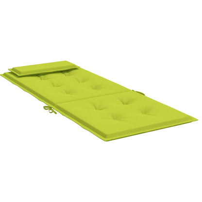 Vidaxl Cojines De Silla Respaldo Alto 6 Uds Tela Oxford Verde Brillo_4