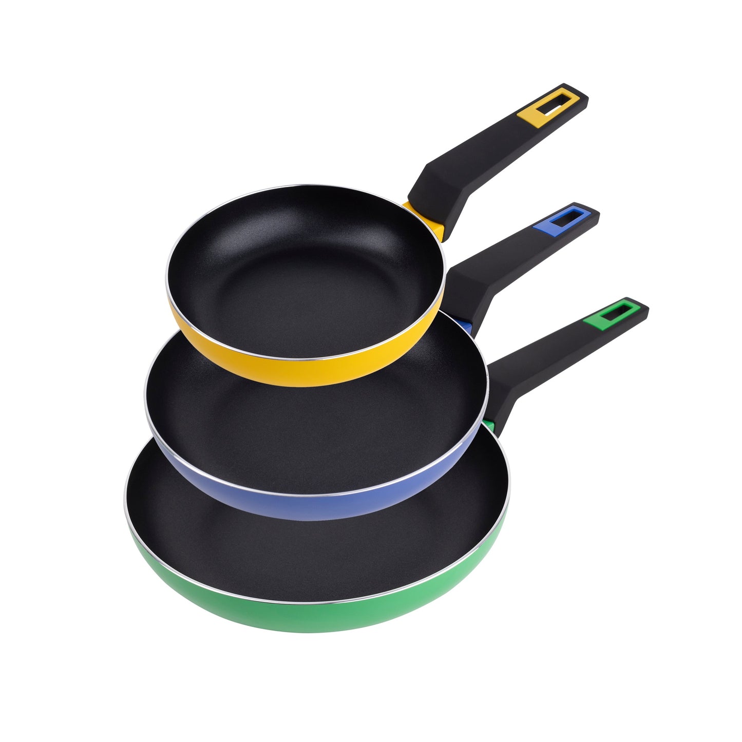 Set 12 Piezas, Batería De Cocina En Acero Inoxidable