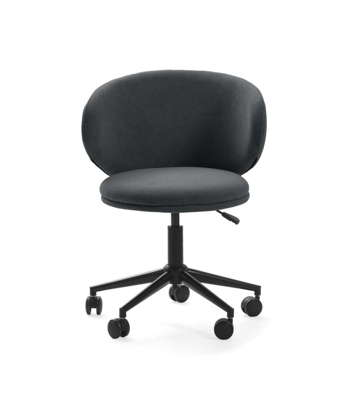 Sillón Despacho Giratorio Elevable Rebeca Acabado Gris Oscuro, 60.5m(ancho) 73.5/83cm(alt_0
