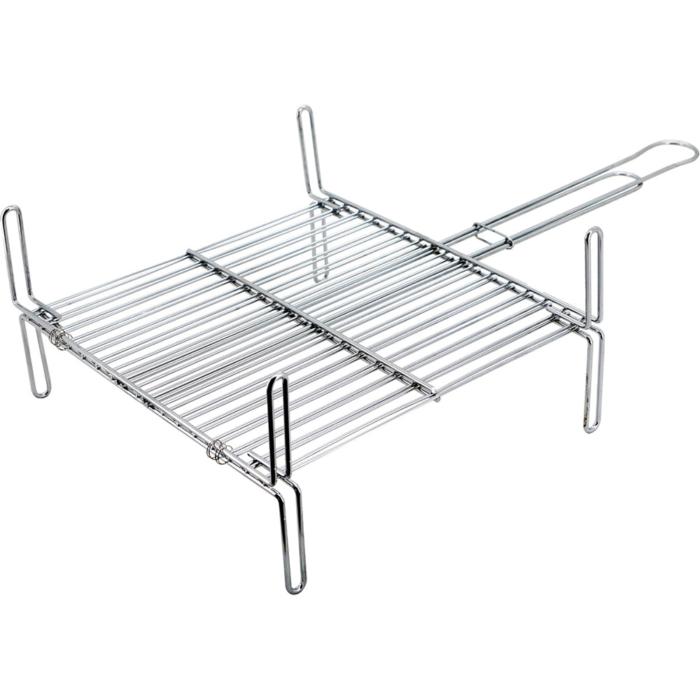 Parrilla Cromada Plana - 40x45 Cm_0