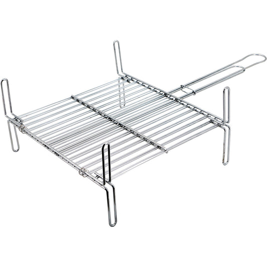 Parrilla Cromada Plana - 40x45 Cm_0