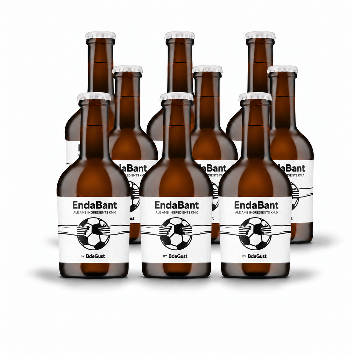 Cerveza Endabant Ale Sin Gluten 33cl Pack 9 Unidades_0