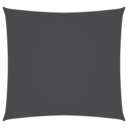 Vidaxl Toldo De Vela Cuadrado Tela Oxford Gris Antracita 4x4 M_0