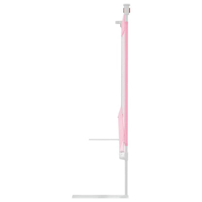 Vidaxl Barandilla De Seguridad Cama De Niño Rosa Tela 180x25 Cm_3