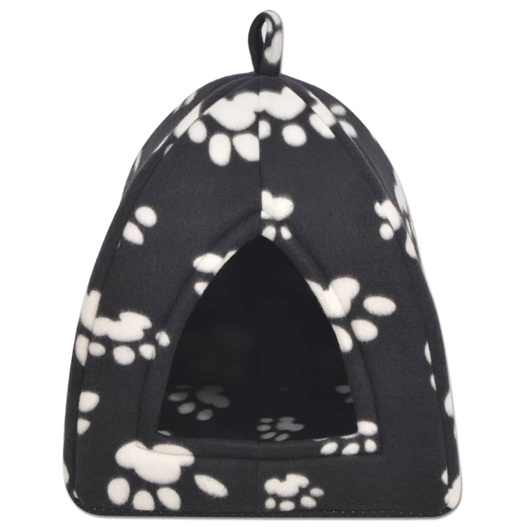 Vidaxl Cama Cubo Para Gatos Tamaño L Negro_1