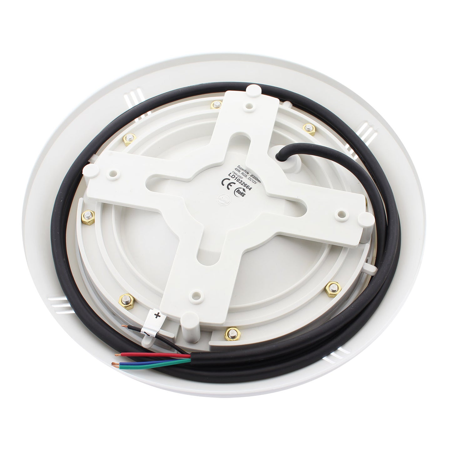 Lámpara Led Rgb Para Piscinas, 45w, Superficie + Mando, Rgb_3