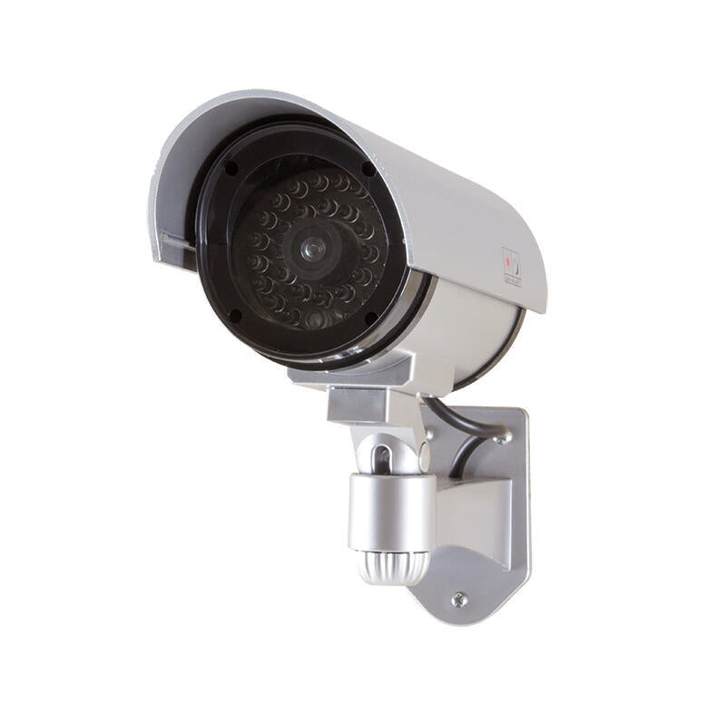 Logilink Sc0204 Cámara De Seguridad Ficticia Bala Plata_2