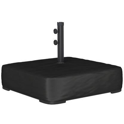 Outsunny Base Para Sombrilla Con Funda Rellenable Arena 80 Kg Arena Húmeda 90 Kg_0