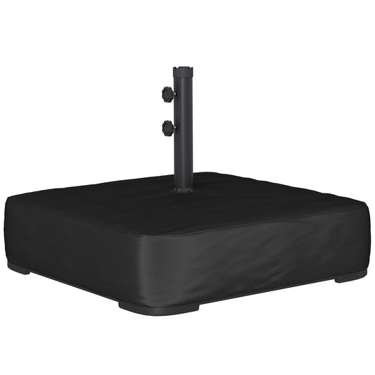 Outsunny Base Para Sombrilla Con Funda Rellenable Arena 80 Kg Arena Húmeda 90 Kg_0