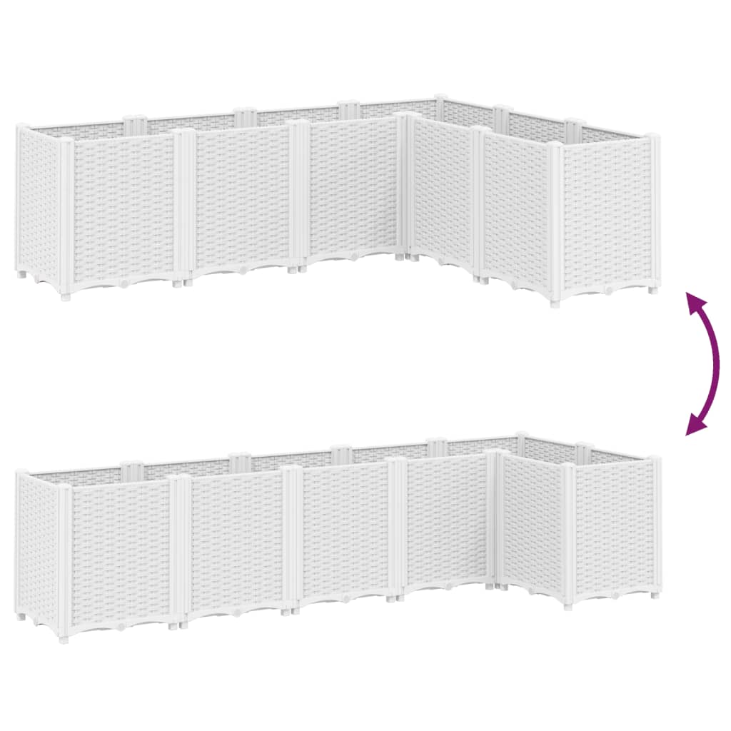 Jardinera Pp Blanco 160x120x53 Cm_5