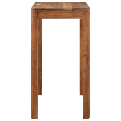 Mesa Alta Cocina Madera Acacia Acabado Miel 110x55x106 Cm_1