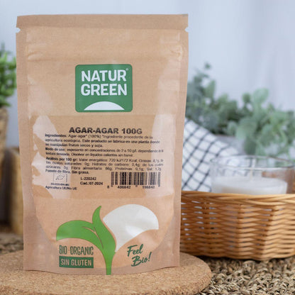 Agar Agar Bio en polvo NaturGreen 100 g