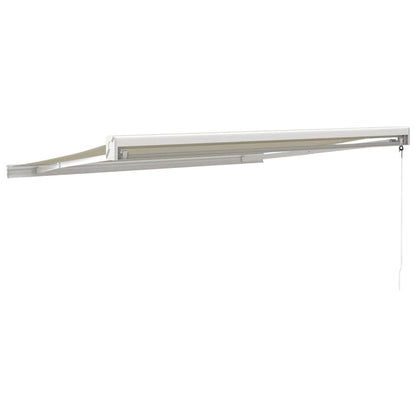 Vidaxl Toldo Retráctil Aluminio Y Tela Color Crema 3x2,5 M_4