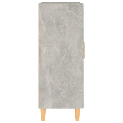 Aparador De Madera Contrachapada Gris Hormigón 69,5x34x90 Cm / Vetonek_4