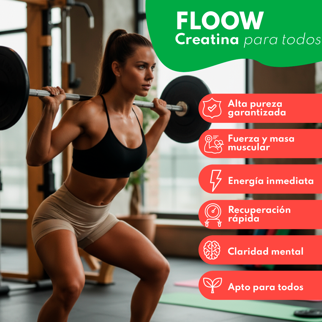 Creatina Monohidrato En Polvo 306g (90 Dosis) - Creatina Pura Sabor Sandía - Suplemento Deportivo Para Masa Muscular_5