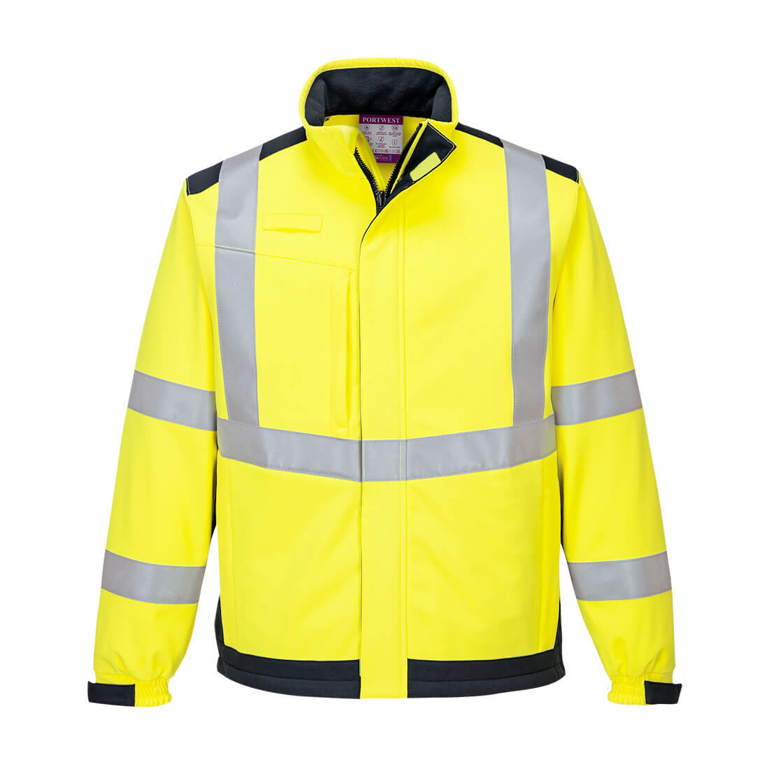 Softshell Modaflame Multi Norm Arc: Protección Avanzada / L / Amarillo-marino_0