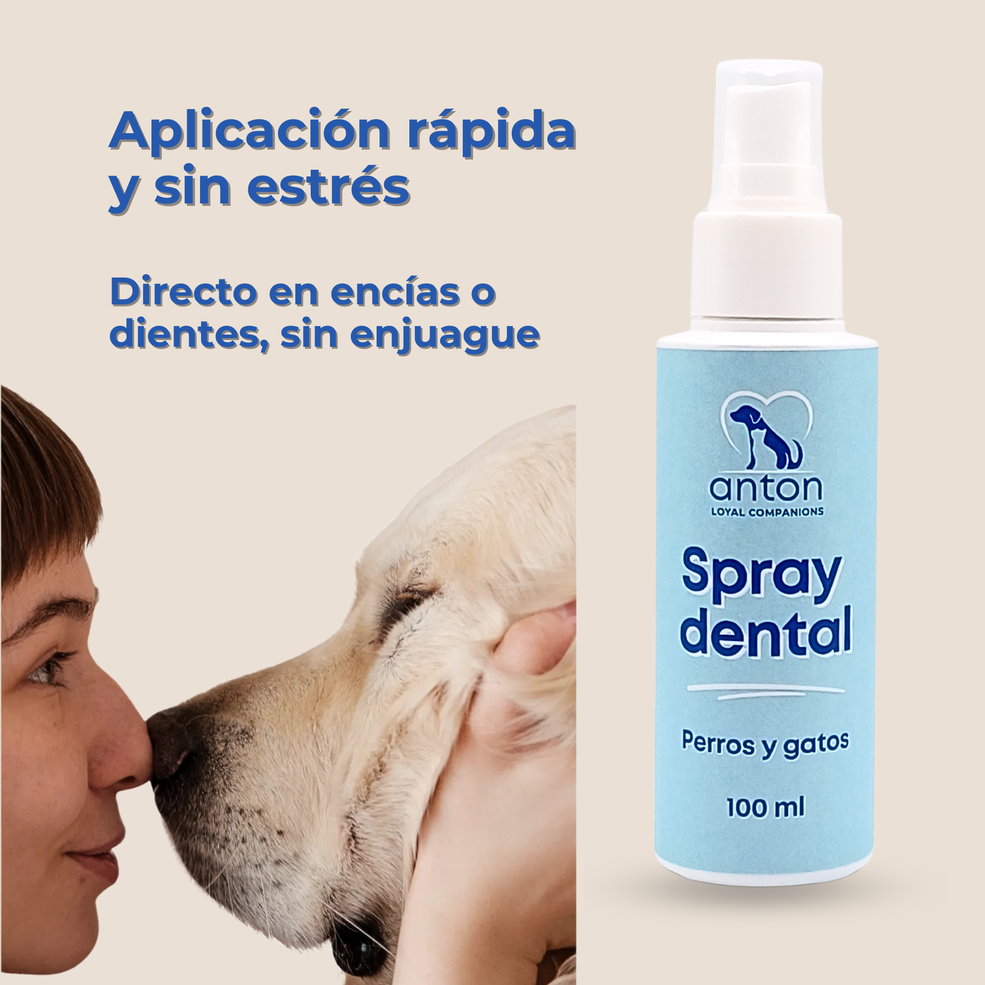 Spray dental natural para la higiene bucal diaria de perros y gatos – 100 ml_2