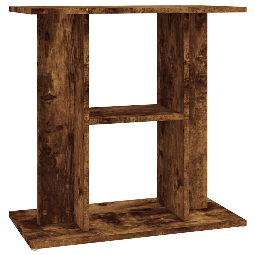 Vidaxl Soporte Para Acuario De Roble Ahumado 60x30x60 Cm De Madera De Ingeniería_0
