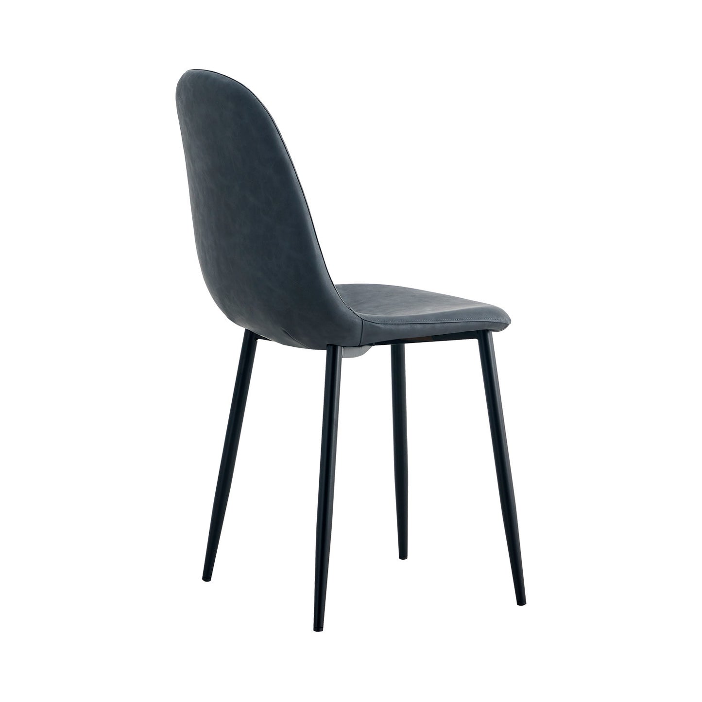 Pack 2 Sillas De Comedor De Piel Mera 56x44x87.5cm Thinia Home_3