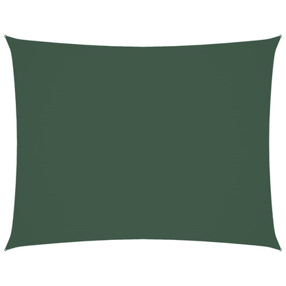 Vidaxl Toldo De Vela Rectangular Tela Oxford Verde Oscuro 3,5x4,5 M_0