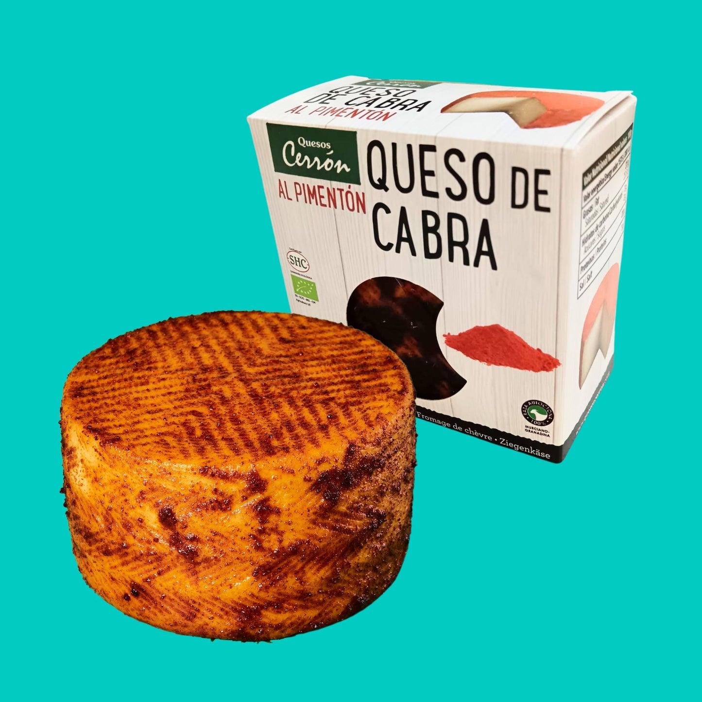 Queso Cabra Eco Mini Madurado Al Pimenton_0