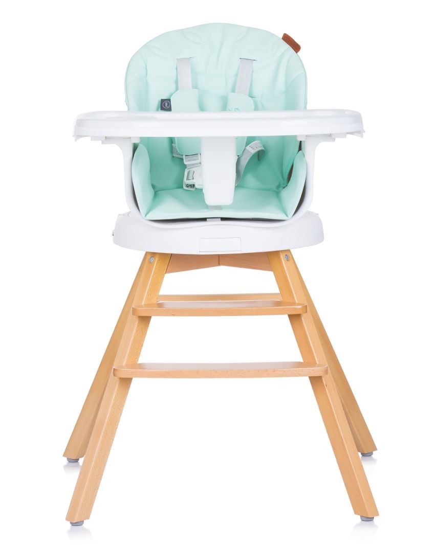Trona Evolutiva 3 En 1 Con Patas De Madera Y Asiento De Polipiel Giratorio Rotto Avocado_1