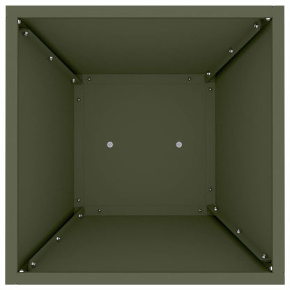 Maceta Pilar Oliva 35 X 35 X 73 Cm_5