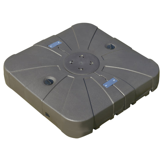 Outsunny Base Para Sombrilla Rellenable De Arena Y Agua Con 4 Ruedas Exteriores_0