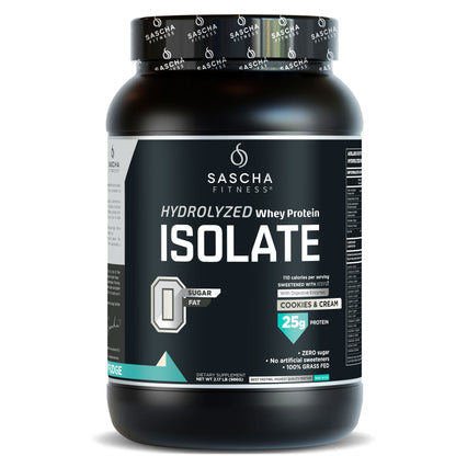 Proteína Whey Sabor Cookies - Sascha Fitness España