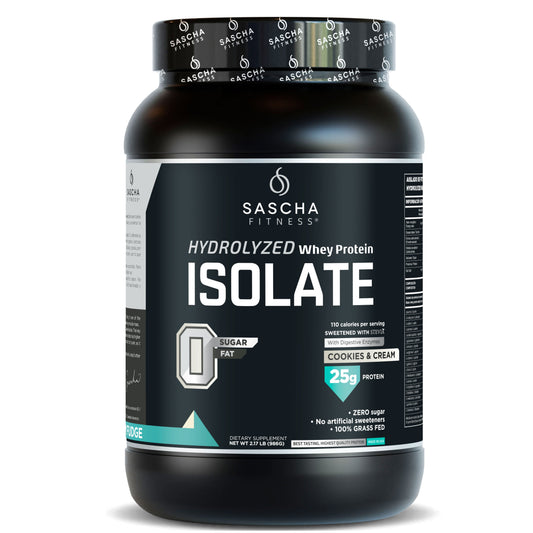 Proteína Whey Sabor Cookies - Sascha Fitness España