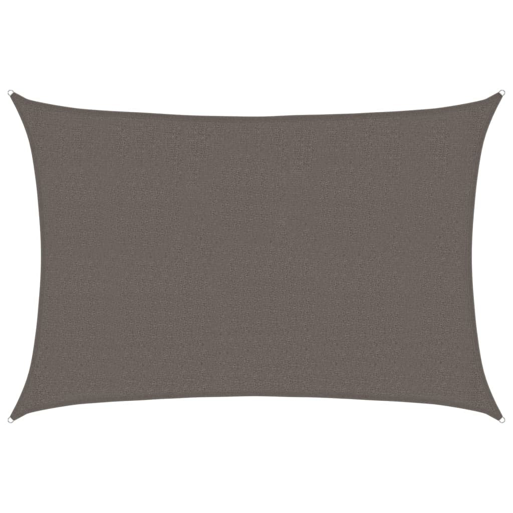 Vidaxl Toldo De Vela Gris Antracita Hdpe 160 G/m² 2,5x4 M_0