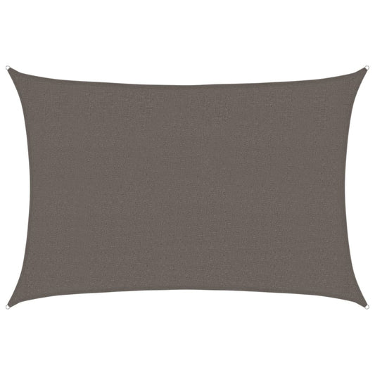 Vidaxl Toldo De Vela Gris Antracita Hdpe 160 G/m² 2,5x4 M_0