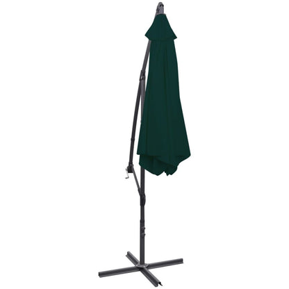 Vidaxl Sombrilla Voladiza 3 M Verde_3
