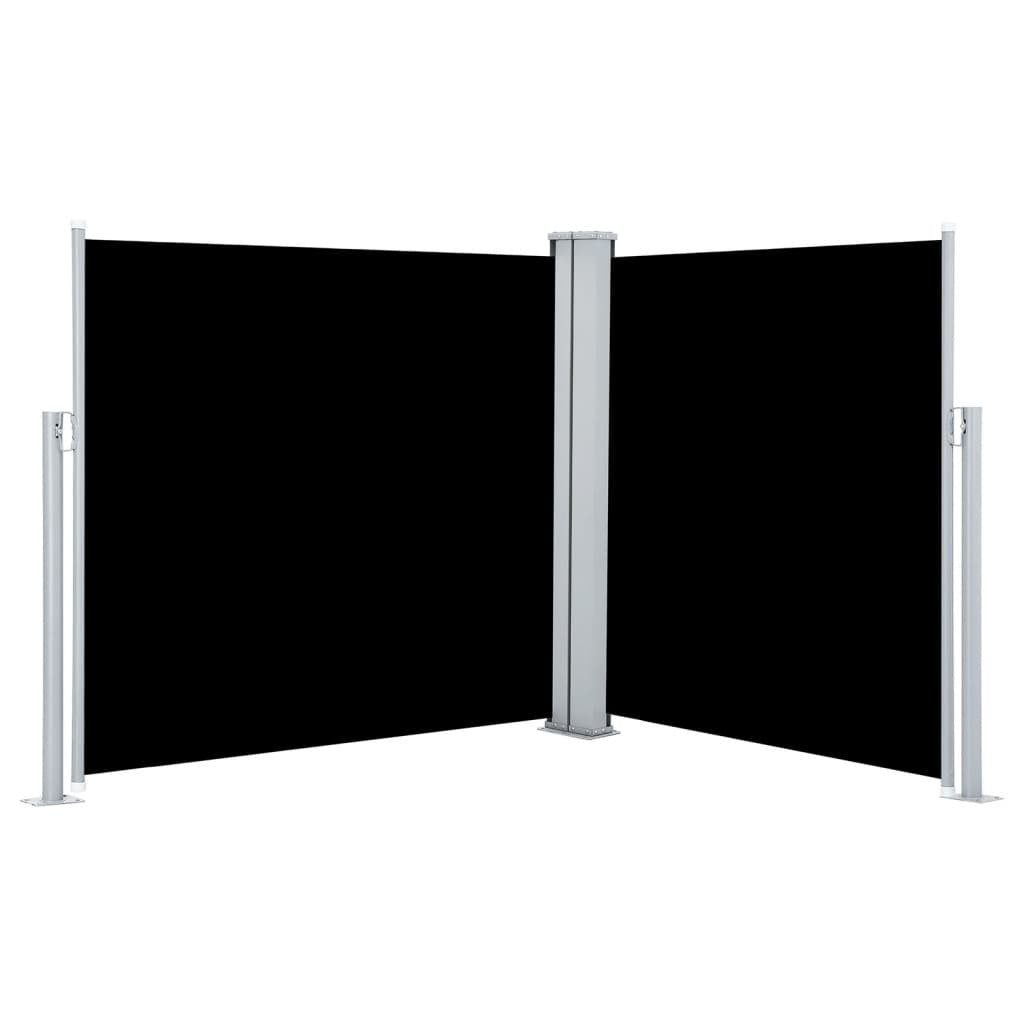 Vidaxl Toldo Lateral Retráctil Negro 117x600 Cm_0