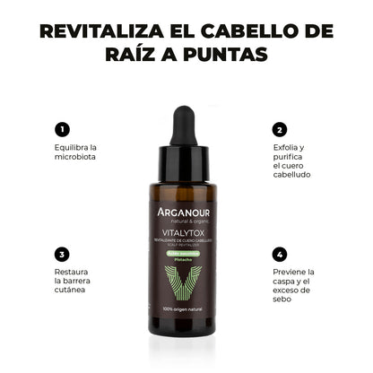 Vitalytox revitalizante de cuero cabelludo Arganour 50ml