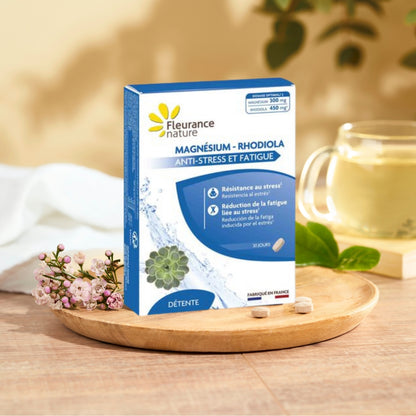 Magnesio - Rhodiola Fleurance Nature 30 Comprimidos_1