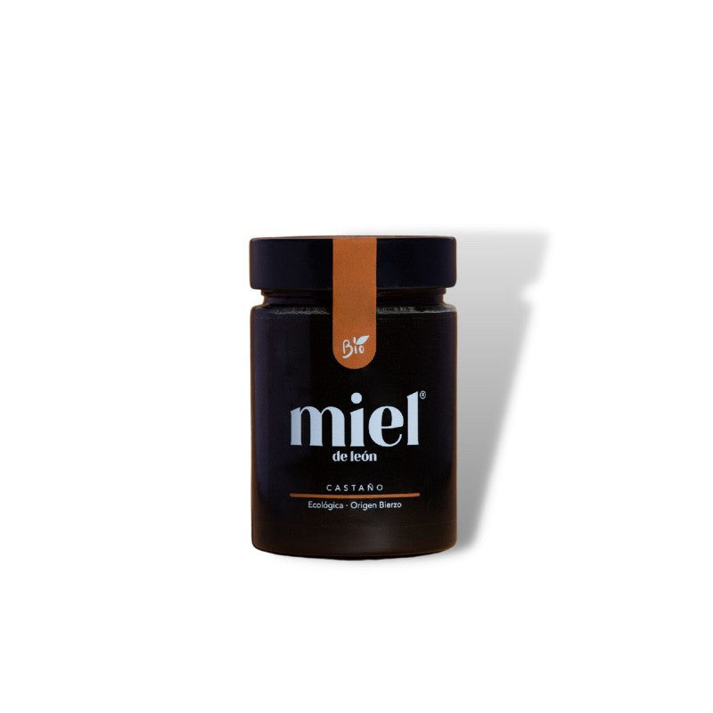 Miel De Castaño Ecológica Bio 450g Miel De Leon_0