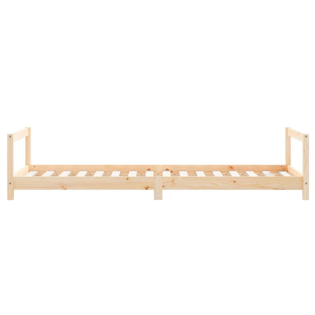 Vidaxl Estructura De Cama Para Niños Madera Maciza De Pino 80x200 Cm_4