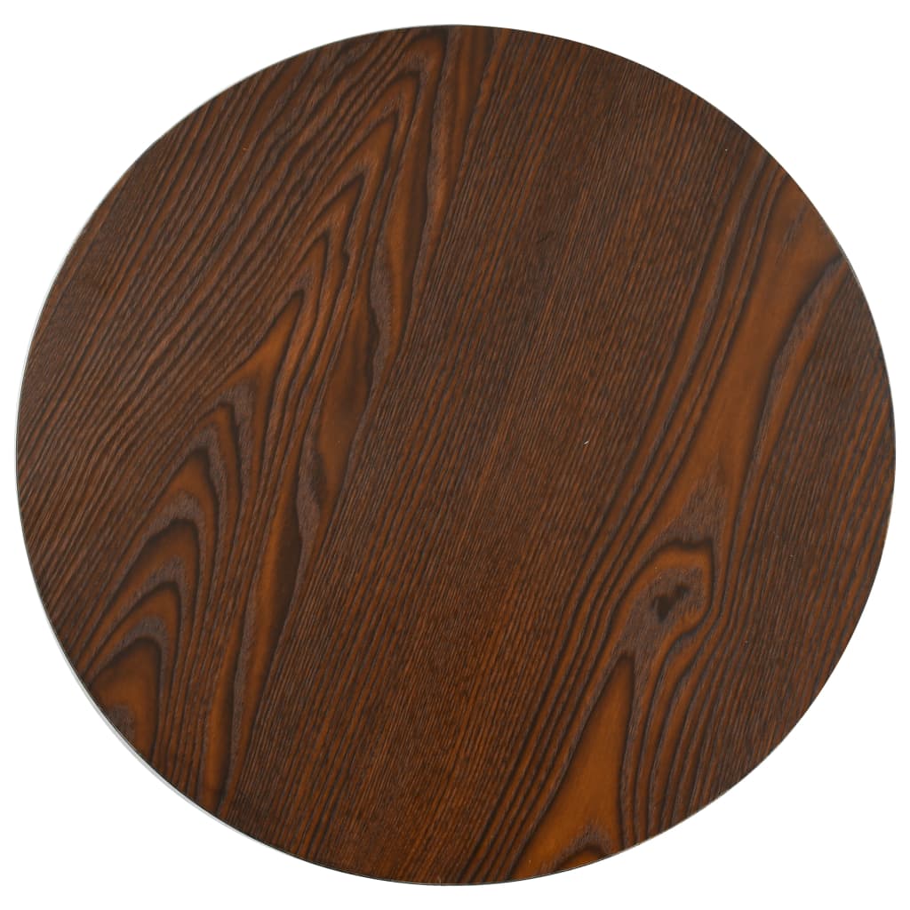 Mesa De Bistró Mdf Marrón Oscuro 40 Cm_0